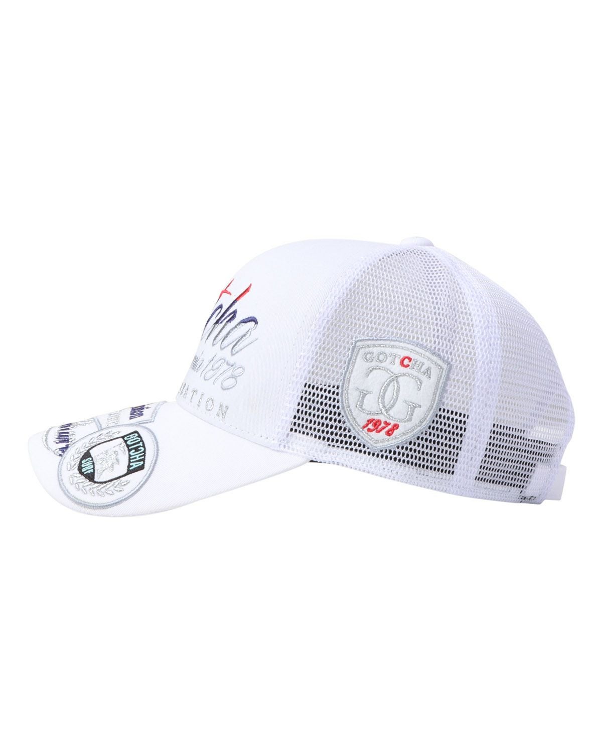 公式カリファム MAGA ハット ホワイト/ゴールド USA メイド　野球帽子 45-47 MAGA hat - White/Gold