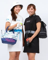 左：157cm(Sサイズ着用)、 右：154cm(Sサイズ着用)