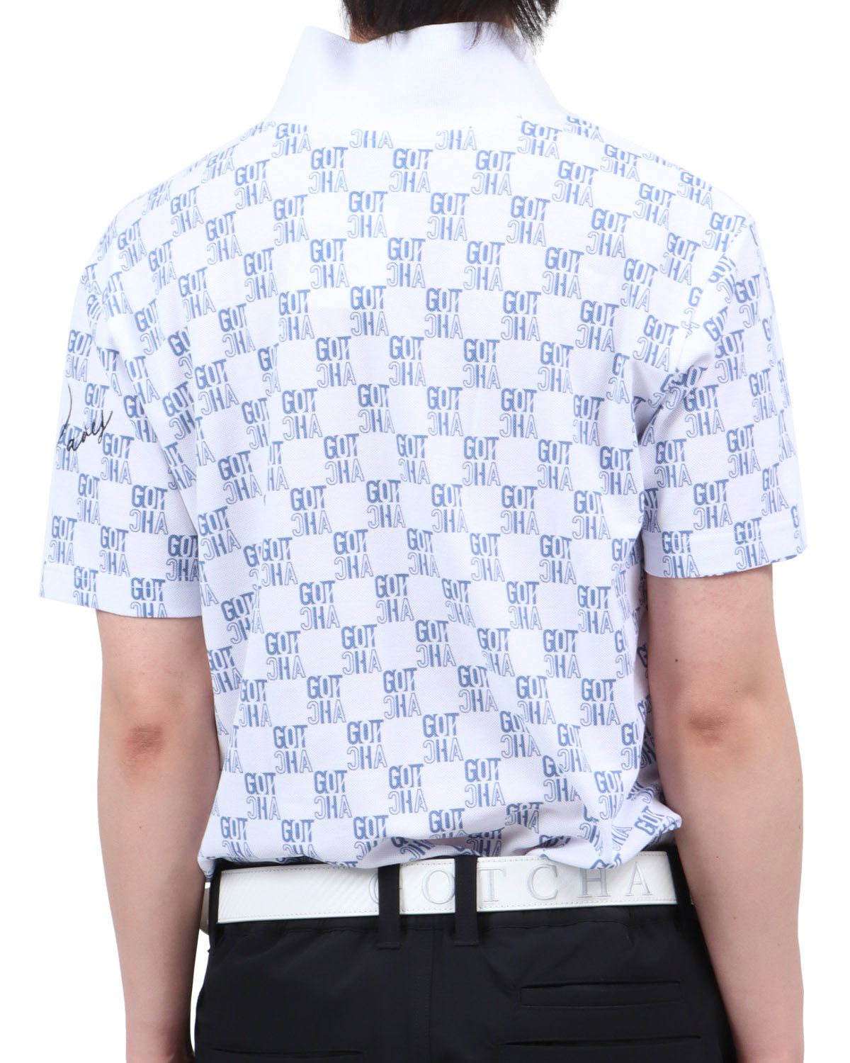 80s dunhill Golf ダイヤモンドパターン 総柄 ポロシャツ L dunhill チェック柄 ポロシャツ L - メルカリ