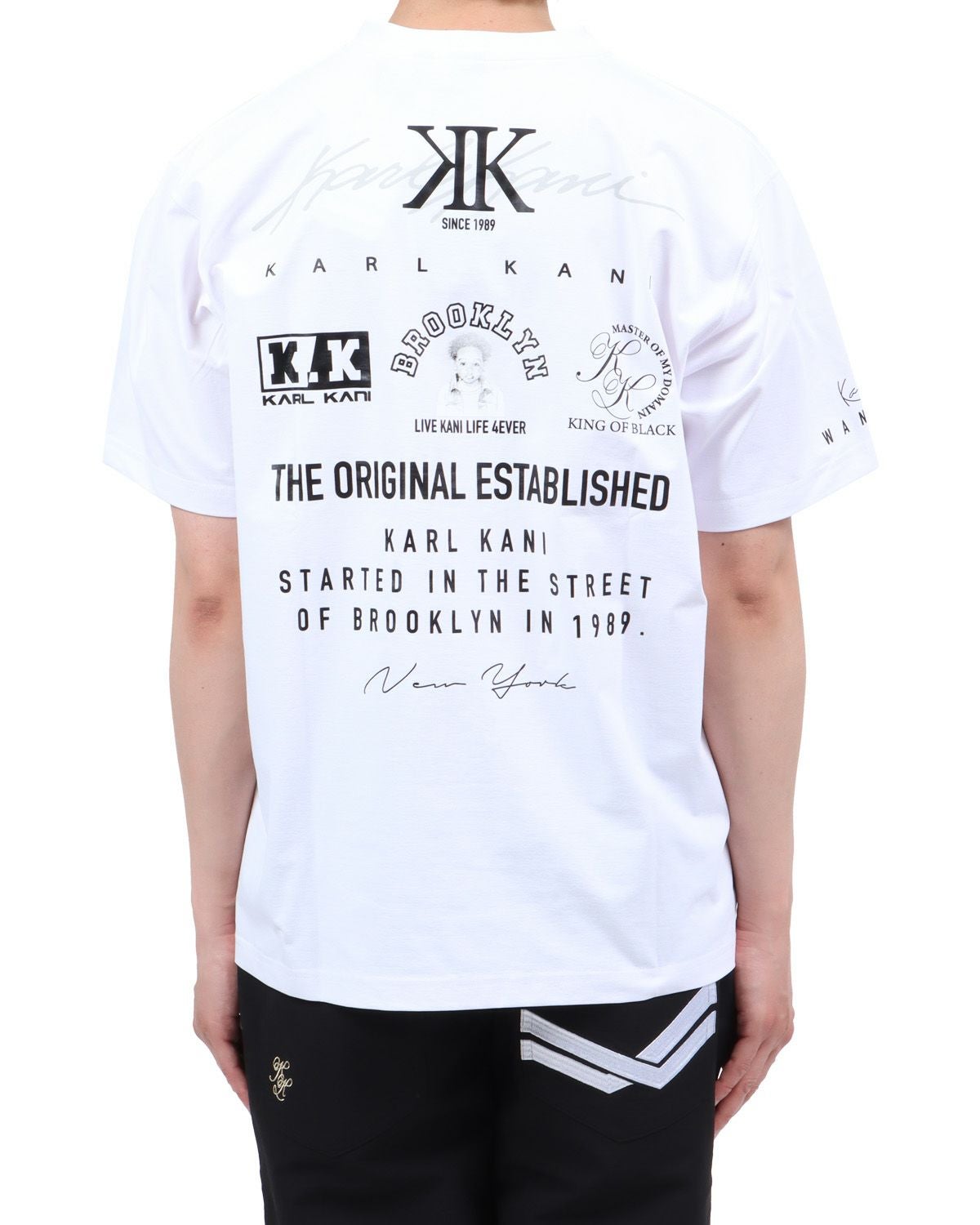 Karl Kani] ハイブリッド Vネック Tシャツ | PEET ONLINE STORE
