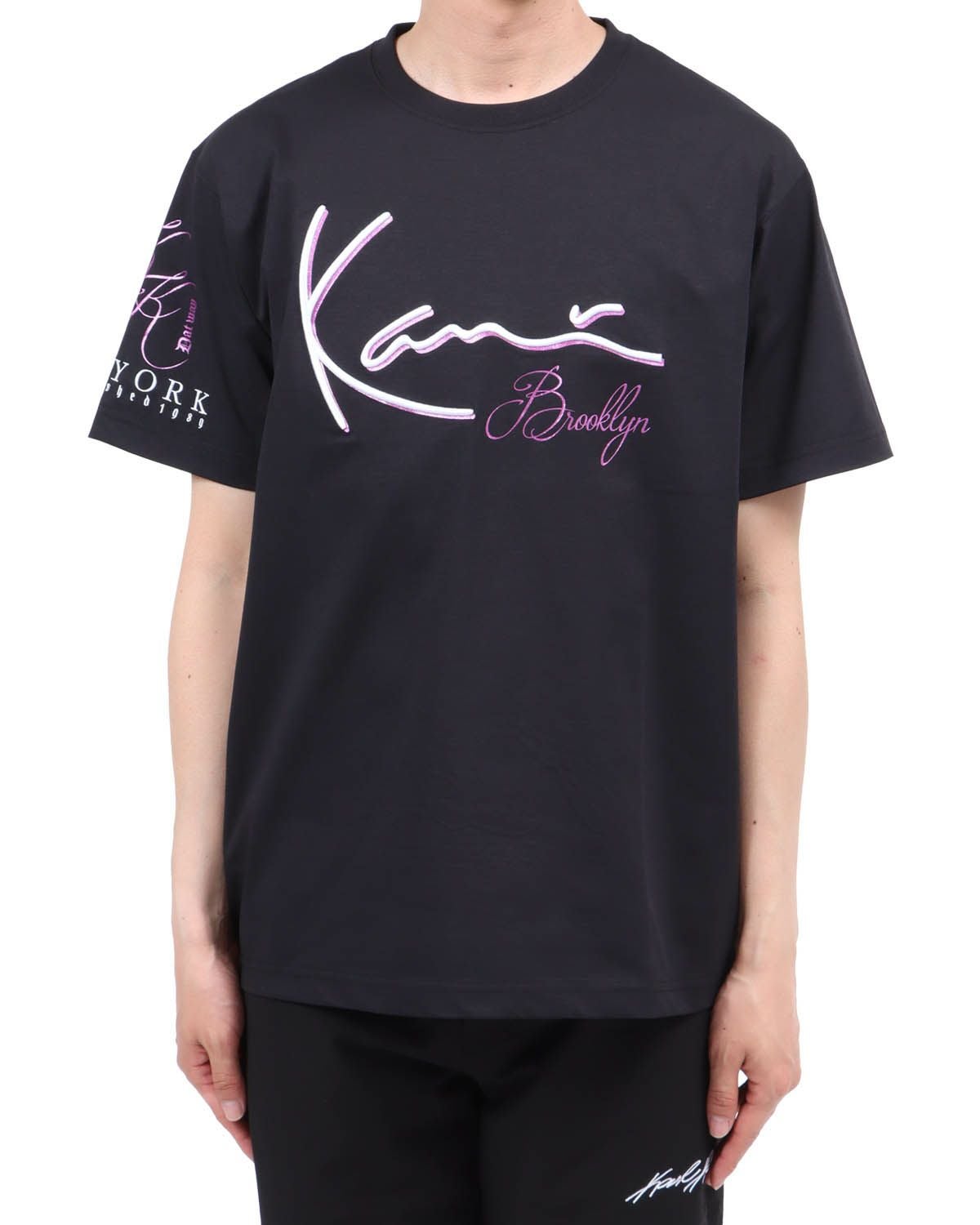 パープル：174cm62kg(Lサイズ着用)