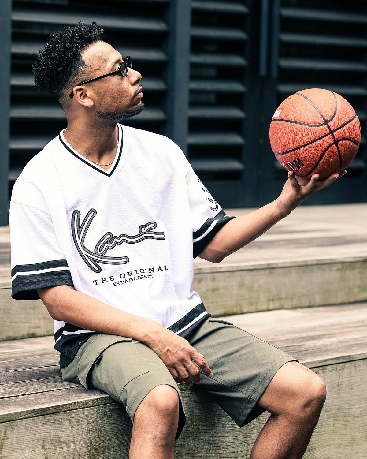 Karl Kani] ビッグシルエット メッシュ 切替 Tシャツ | PEET ONLINE STORE