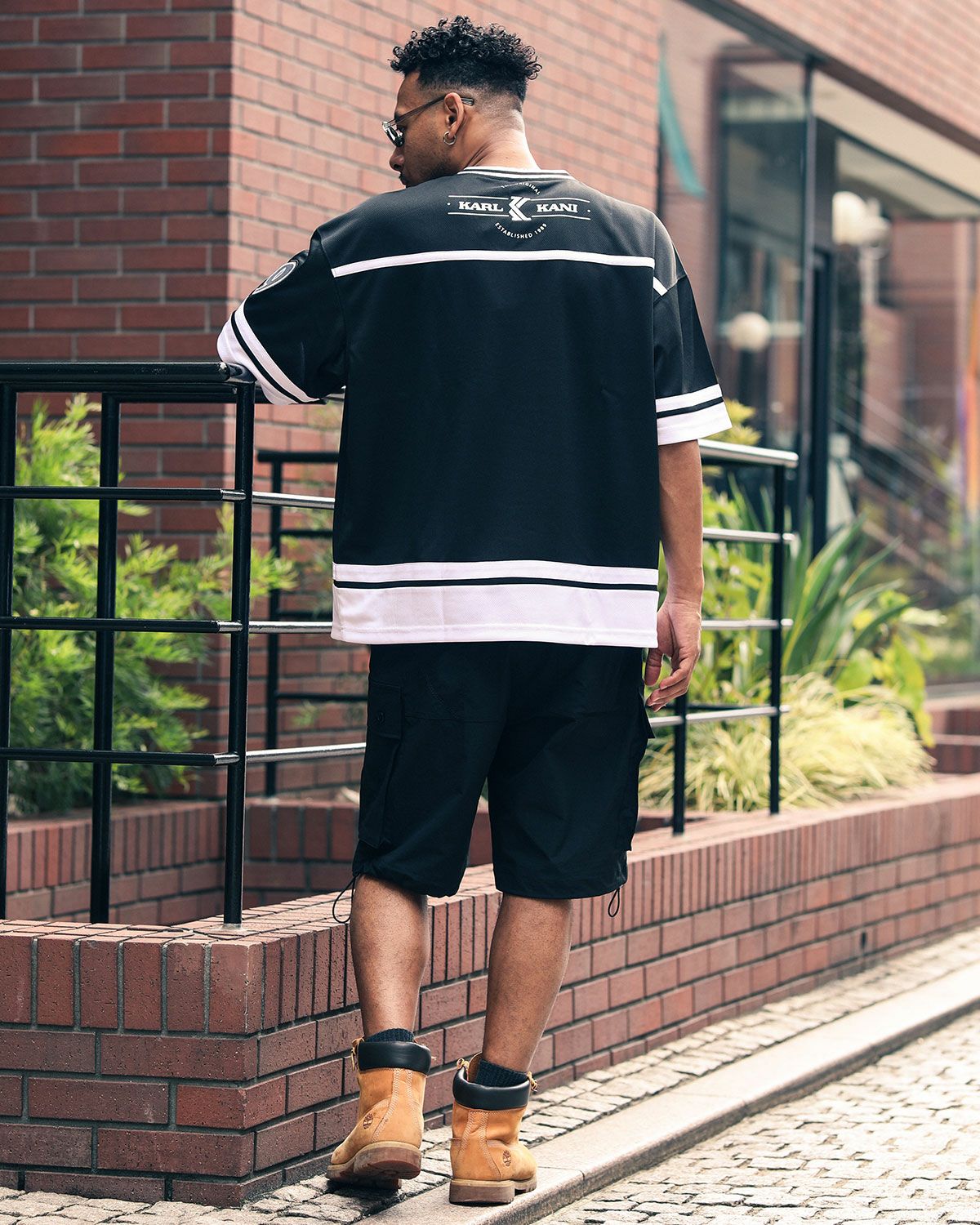 Karl Kani] ビッグシルエット メッシュ 切替 Tシャツ | PEET ONLINE STORE