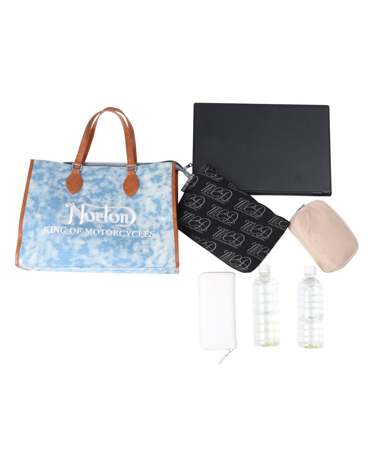 Norton] 撥水 デニム ビッグ トートバッグ | PEET ONLINE STORE