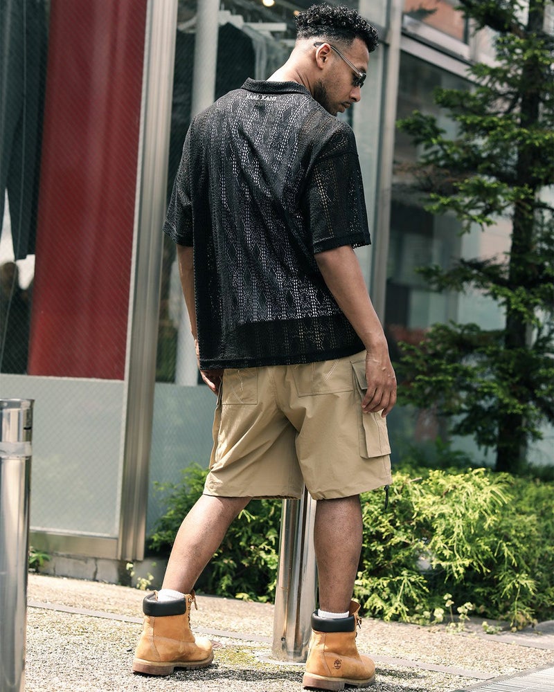 ベージュ：180cm(34inc着用)