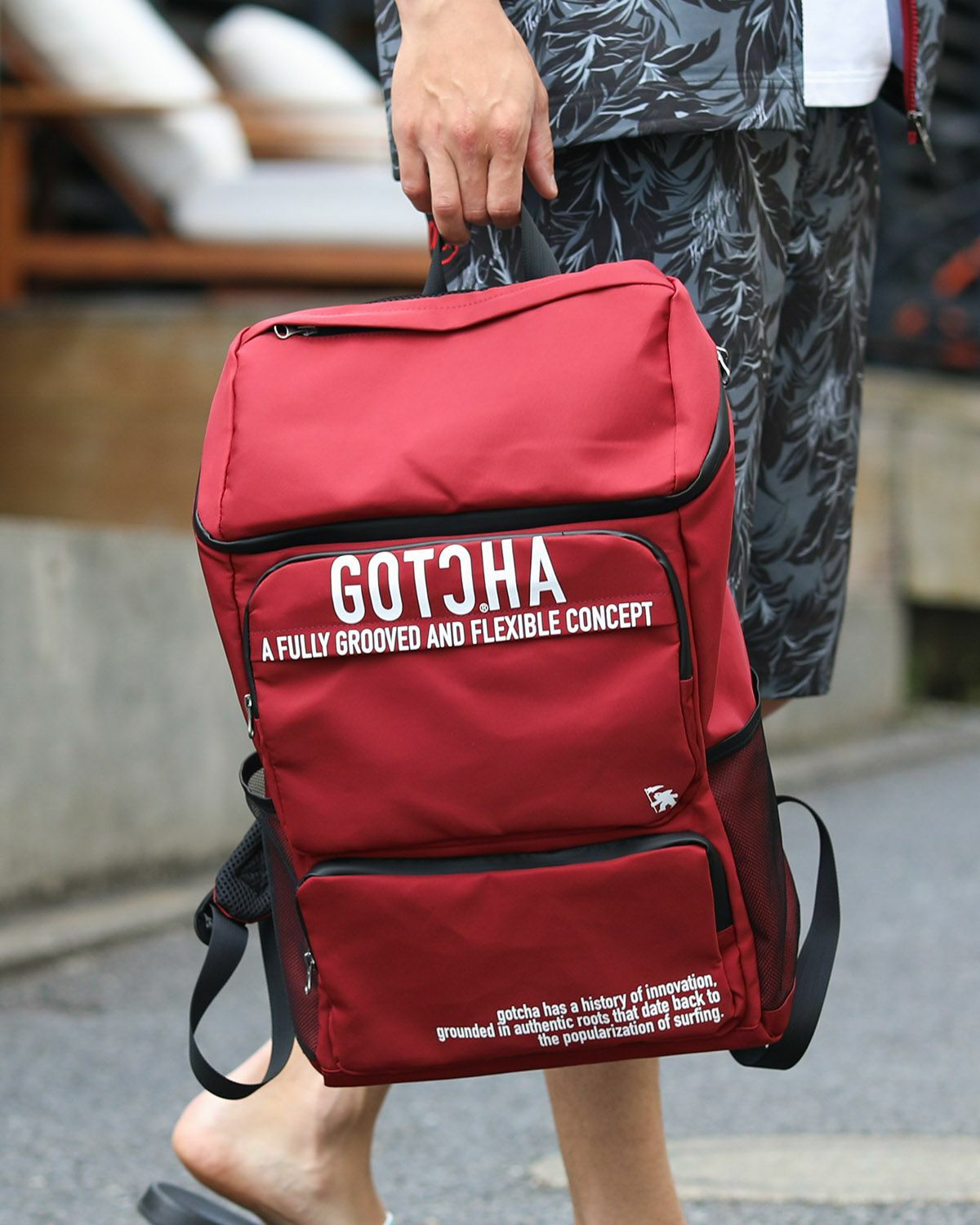 店舗在庫詳細 - [GOTCHA] 撥水 マルチポケット リュックサック | G