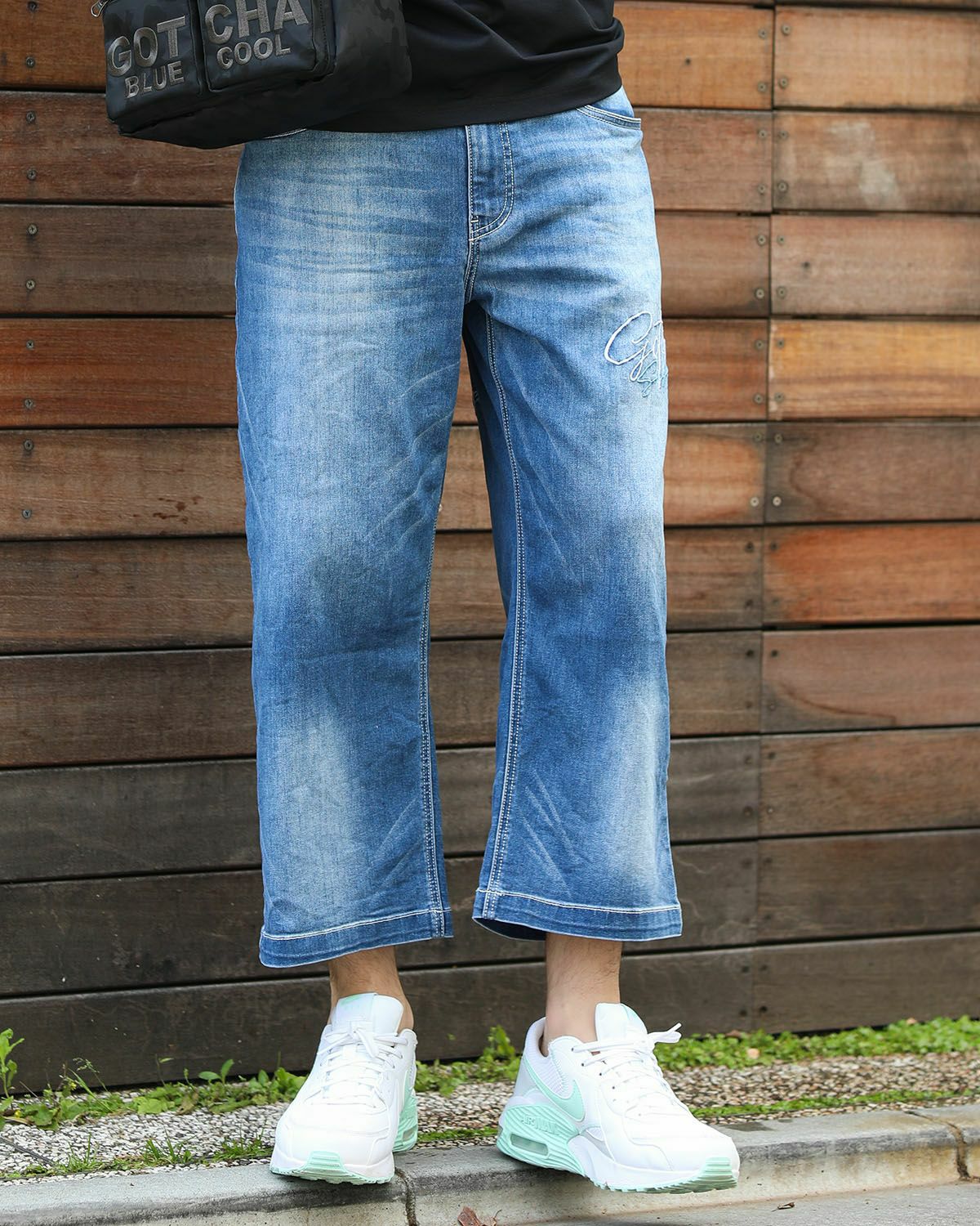 GOTCHA] ストレッチ クロップド デニムパンツ | PEET ONLINE STORE