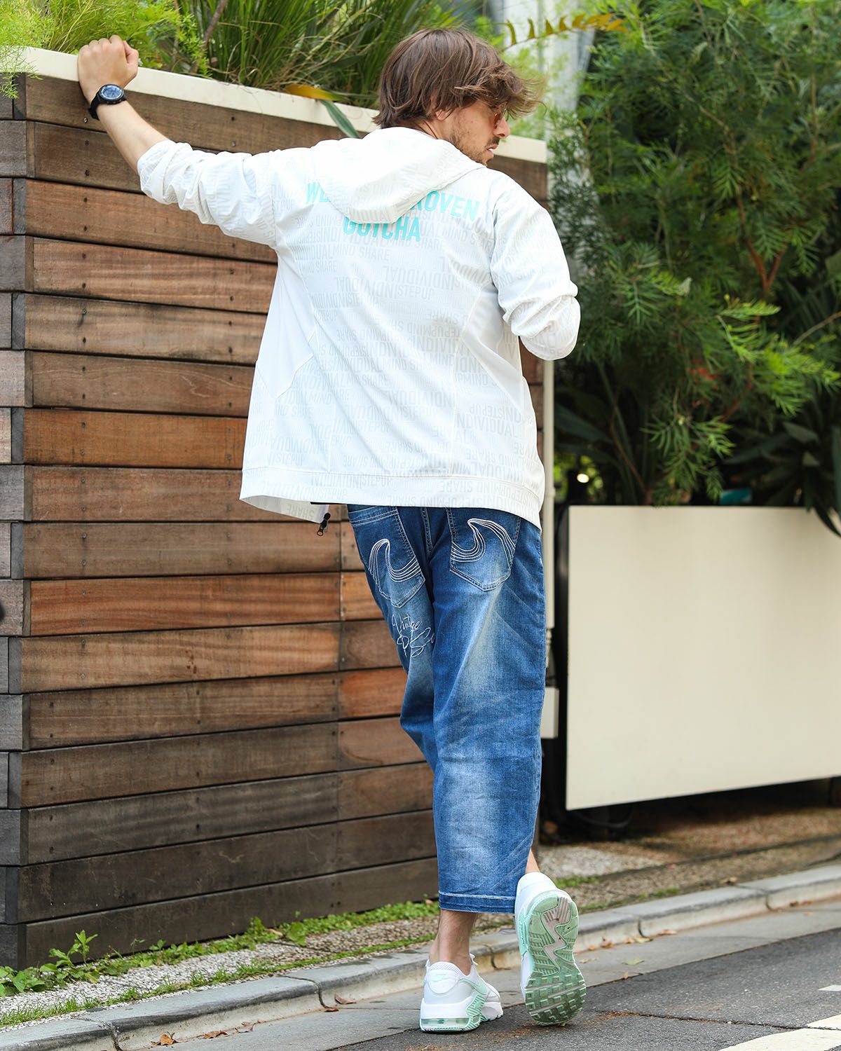 GOTCHA] ストレッチ クロップド デニムパンツ | PEET ONLINE STORE