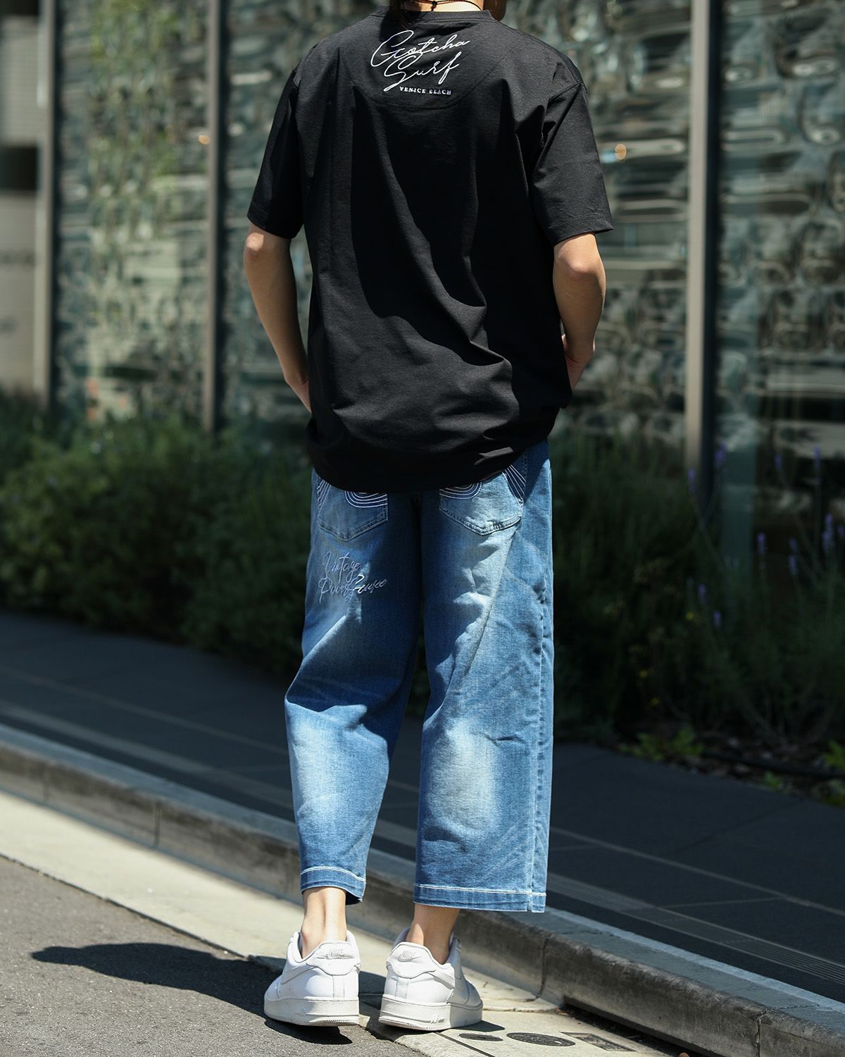GOTCHA  ジーパン GOTCHA] ストレッチ サーフ フレーバー ワッペン デニムパンツ | PEET