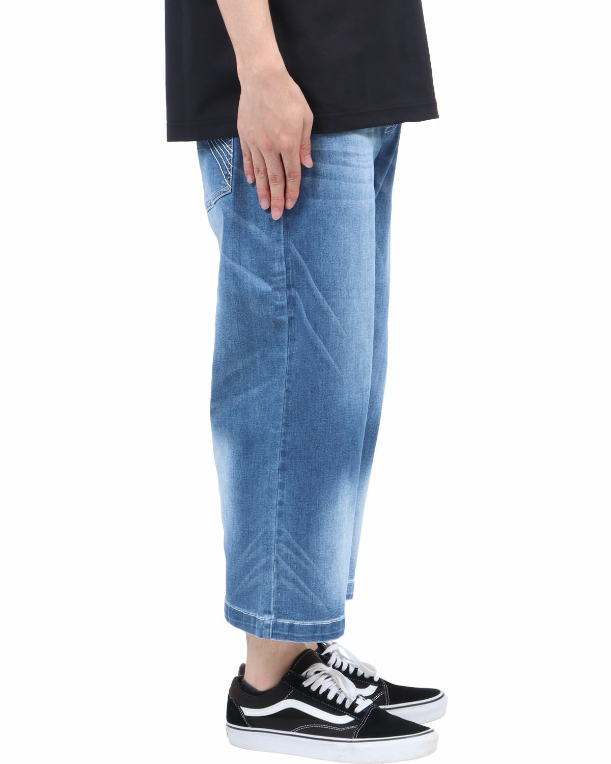 GOTCHA] ストレッチ クロップド デニムパンツ | PEET ONLINE STORE