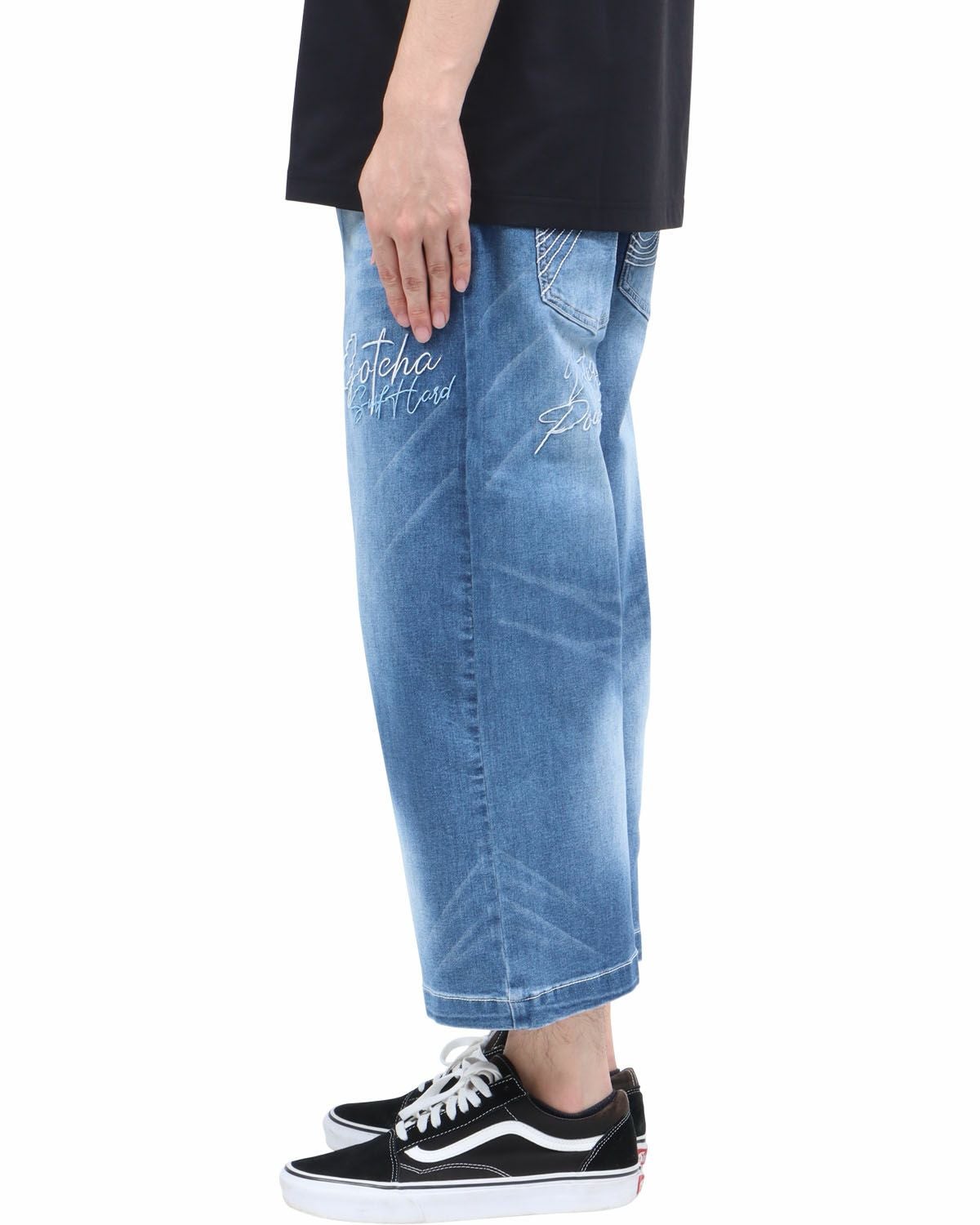 GOTCHA] ストレッチ クロップド デニムパンツ | PEET ONLINE STORE
