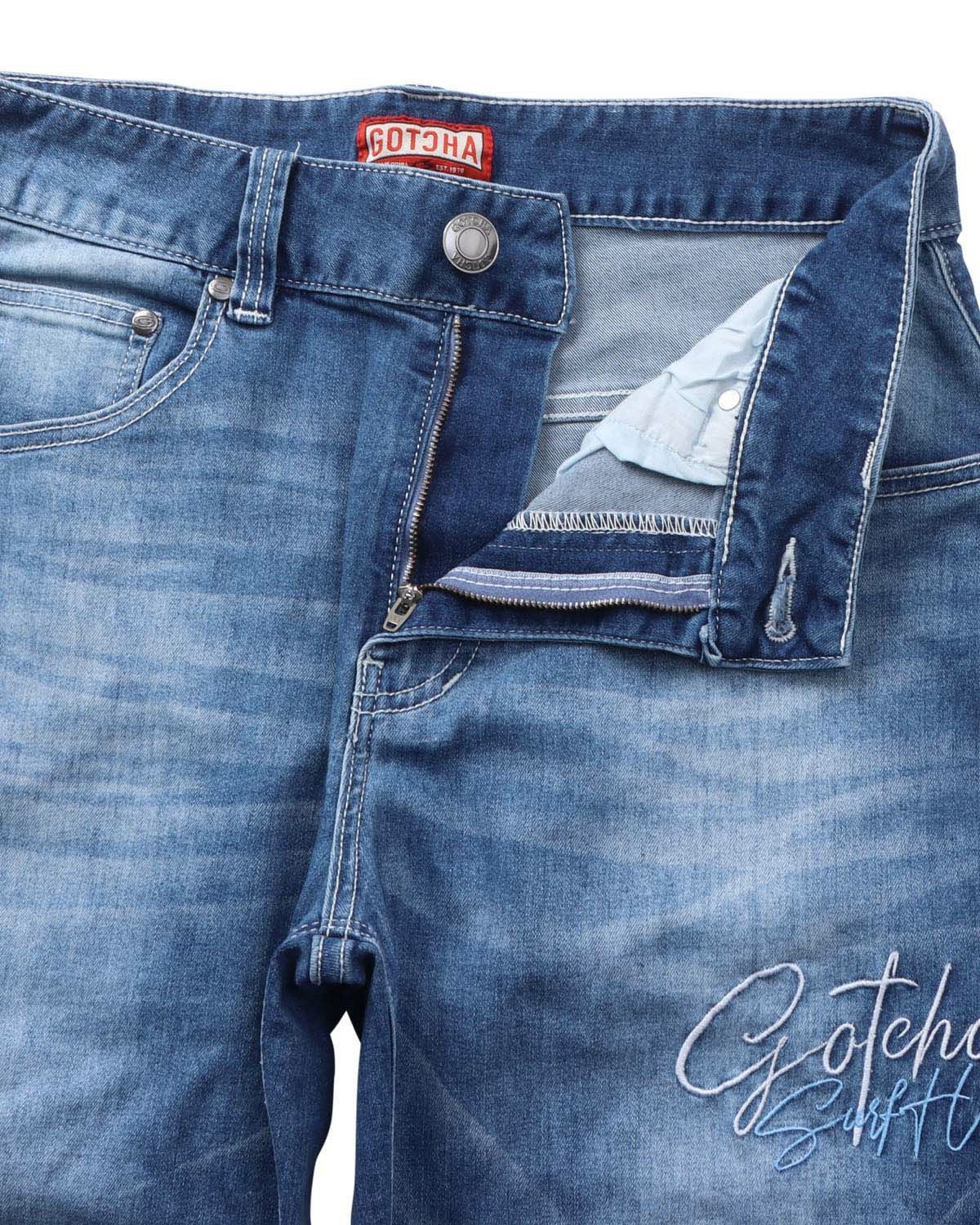 GOTCHA] ストレッチ クロップド デニムパンツ | PEET ONLINE STORE