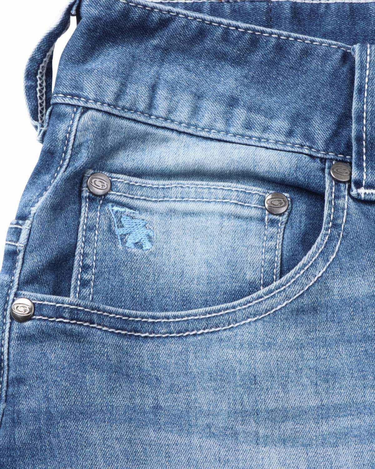 GOTCHA] ストレッチ クロップド デニムパンツ | PEET ONLINE STORE