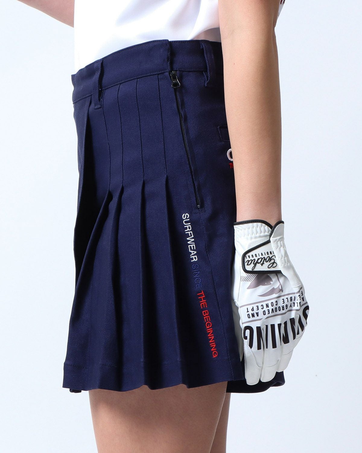 ネイビー：161cm(Mサイズ着用)