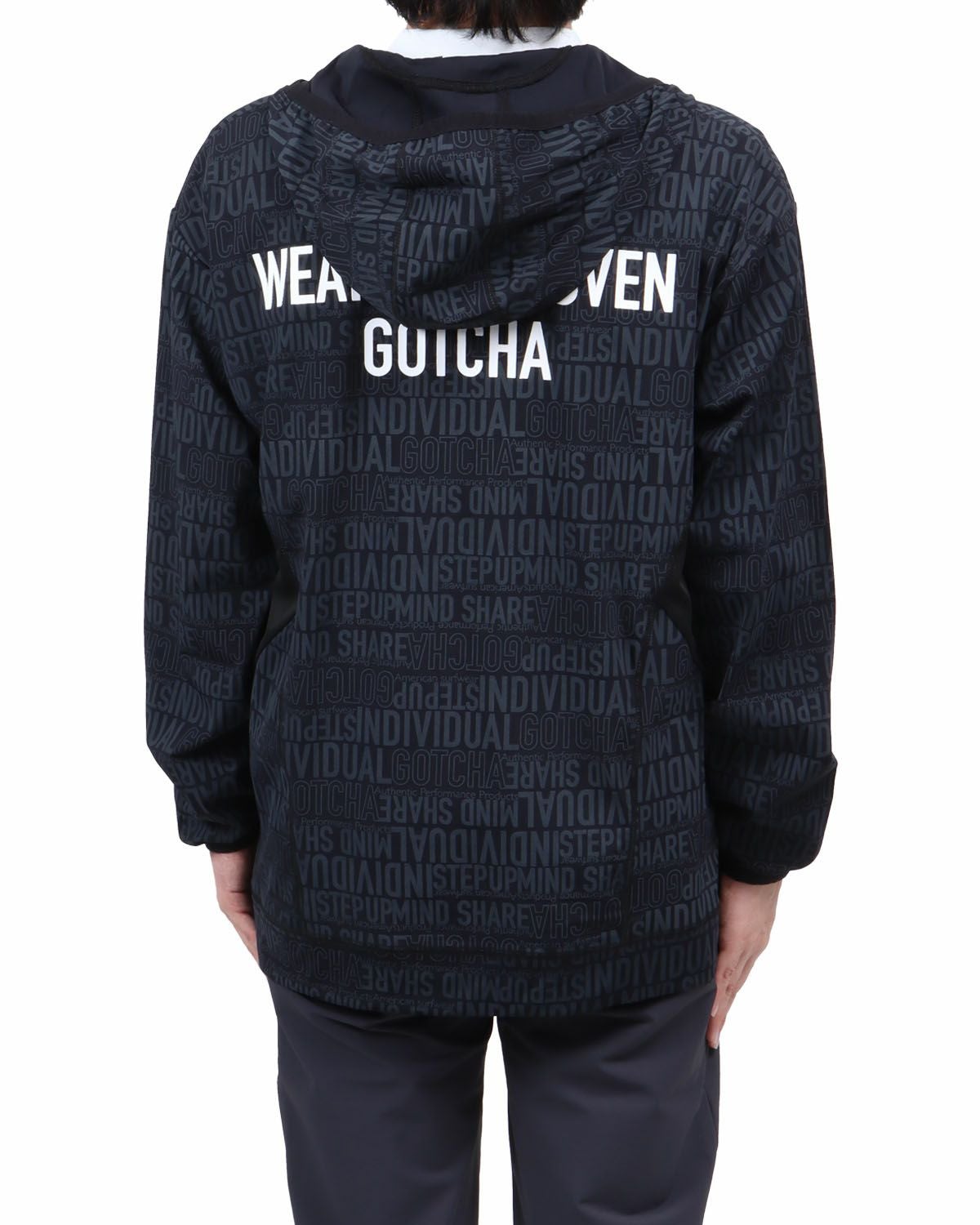 ブラック：173cm60kg(Lサイズ着用