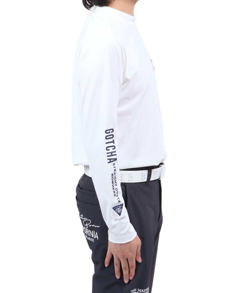 ホワイト：173cm60kg(Lサイズ着用