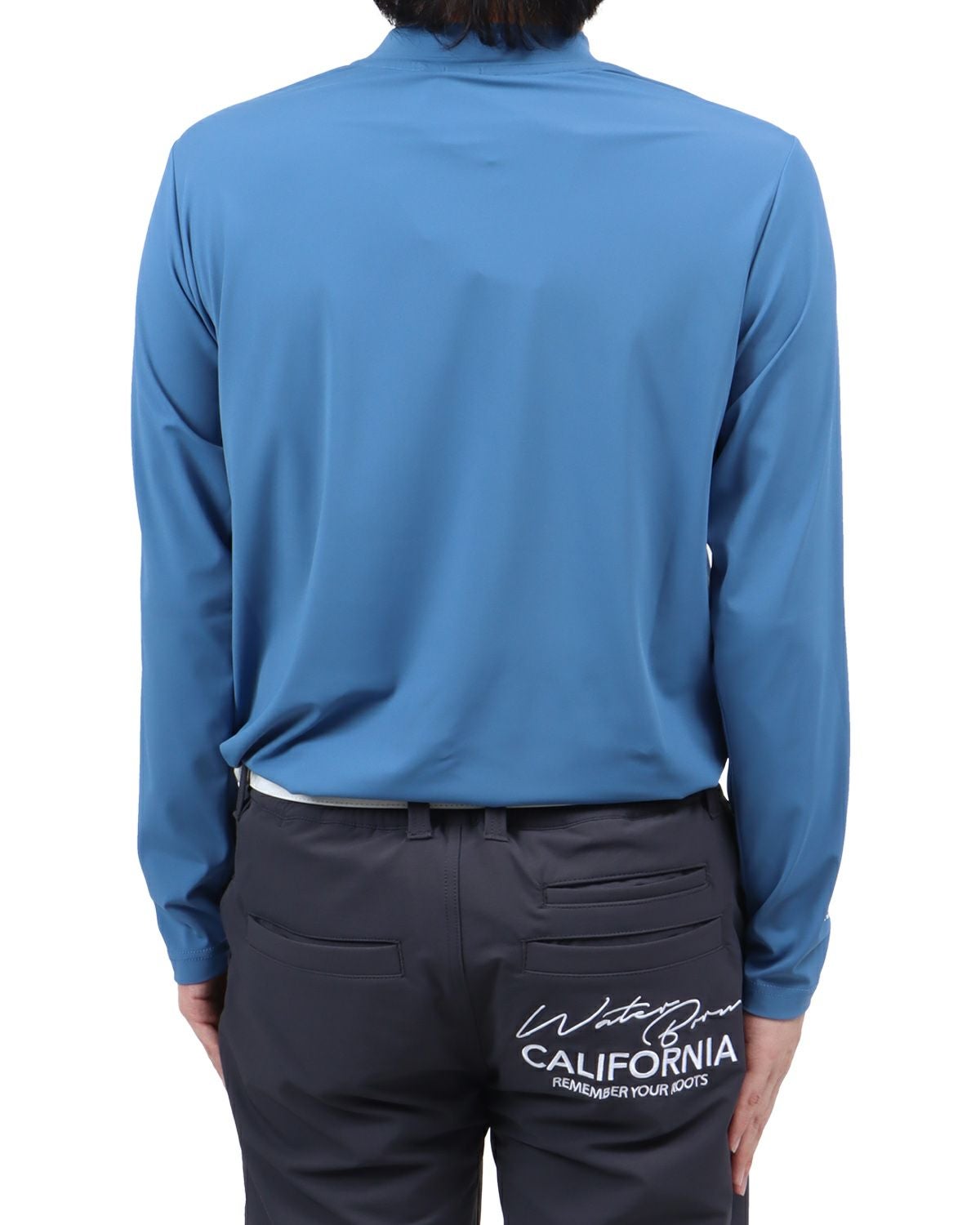 ブルー：173cm60kg(Lサイズ着用