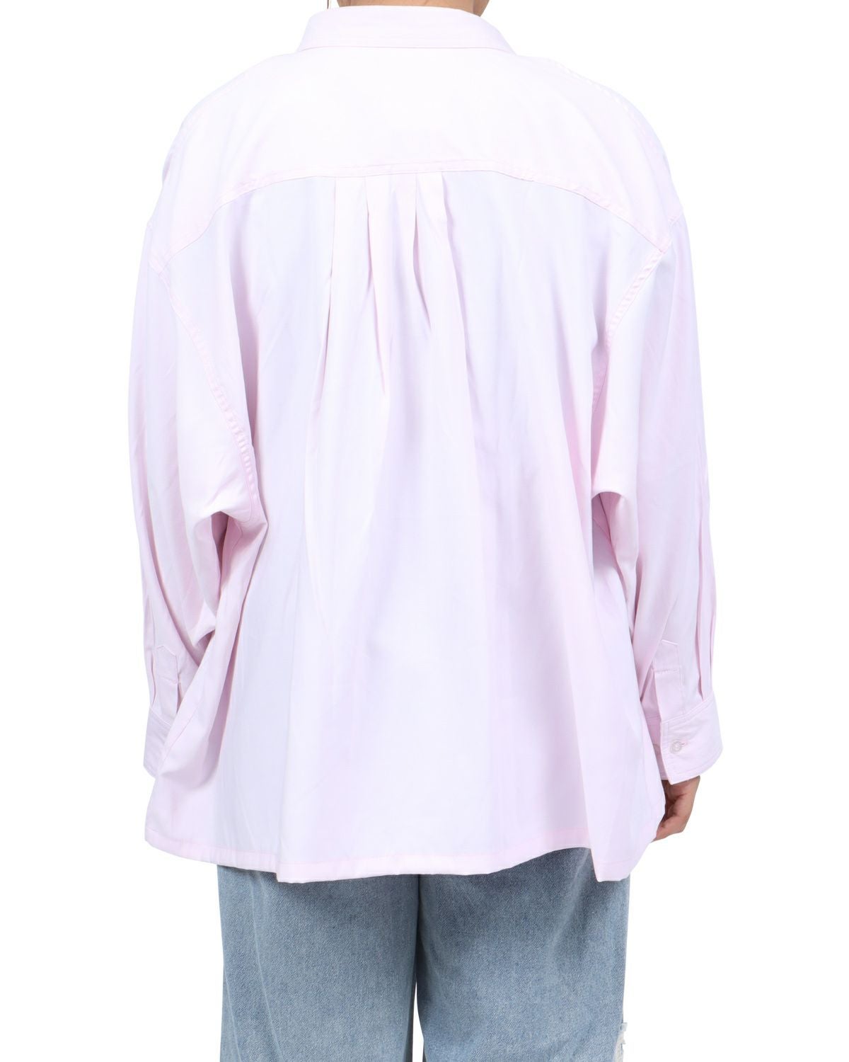 ピンク：167cm(Lサイズ着用)