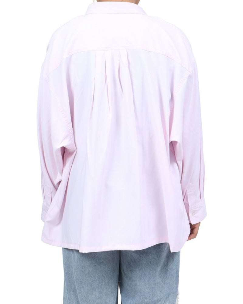 ピンク：167cm(Lサイズ着用)