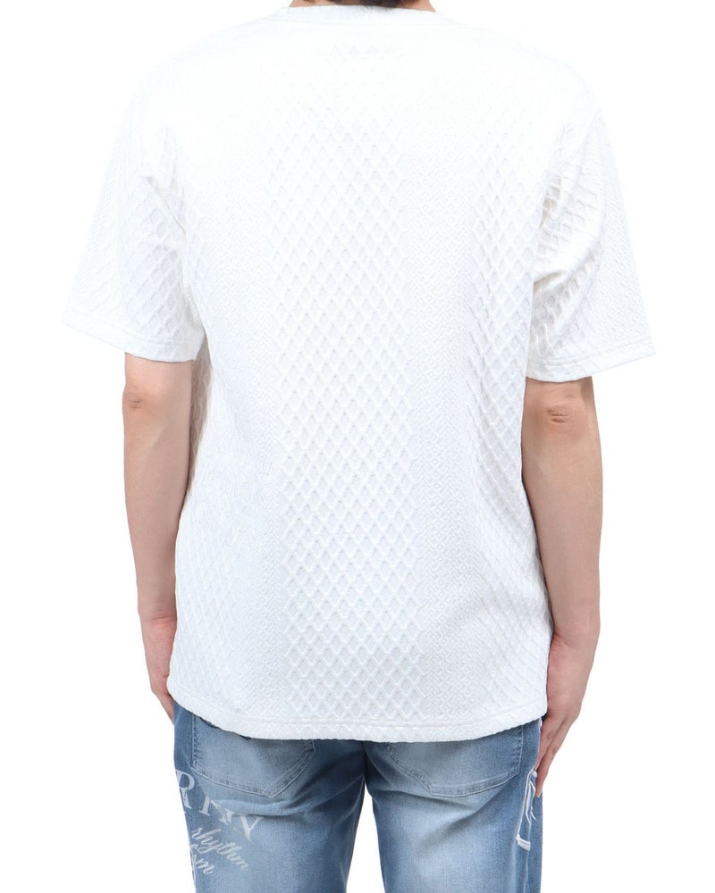 ホワイト：173cm60kg(Lサイズ着用