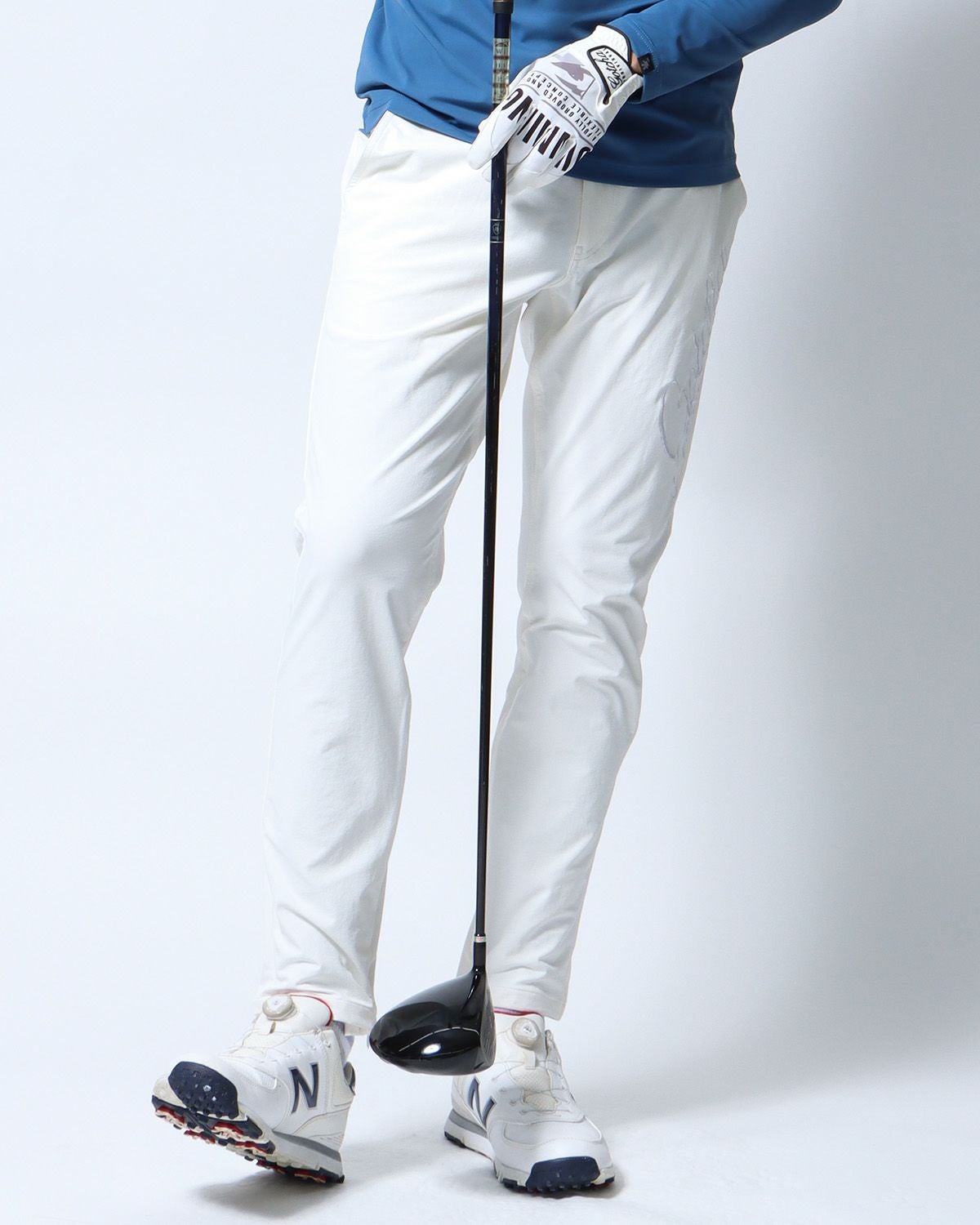 ホワイト：183cm/70kg(Lサイズ着用)