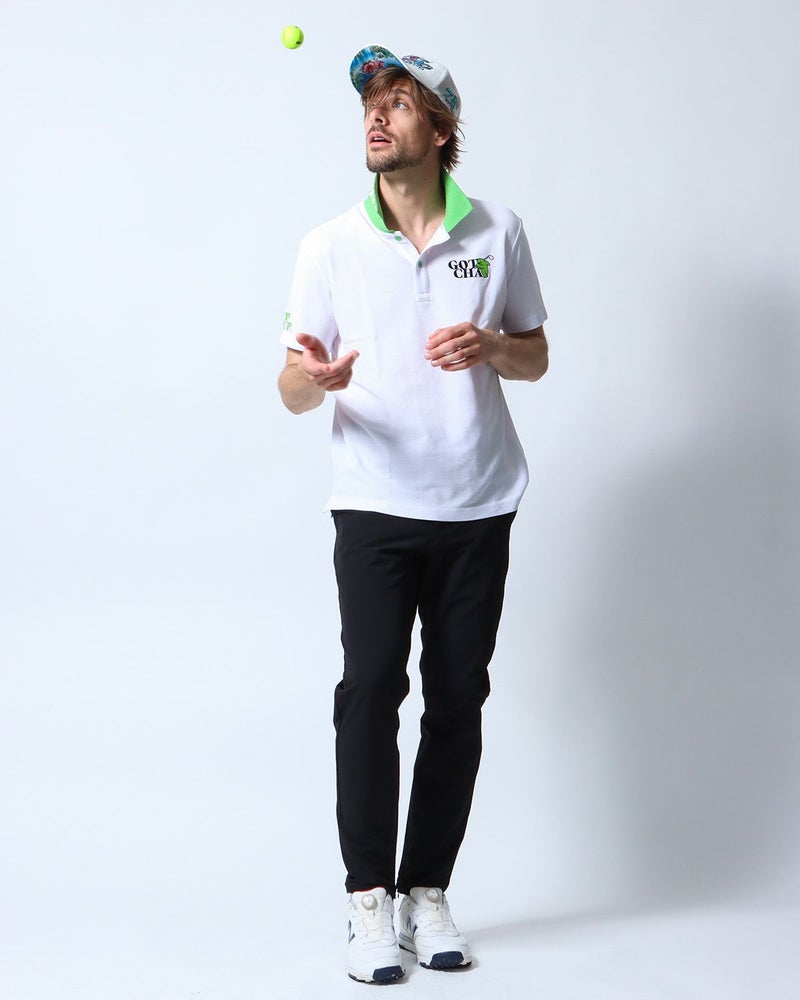 ホワイト：183cm/70kg(Lサイズ着用)