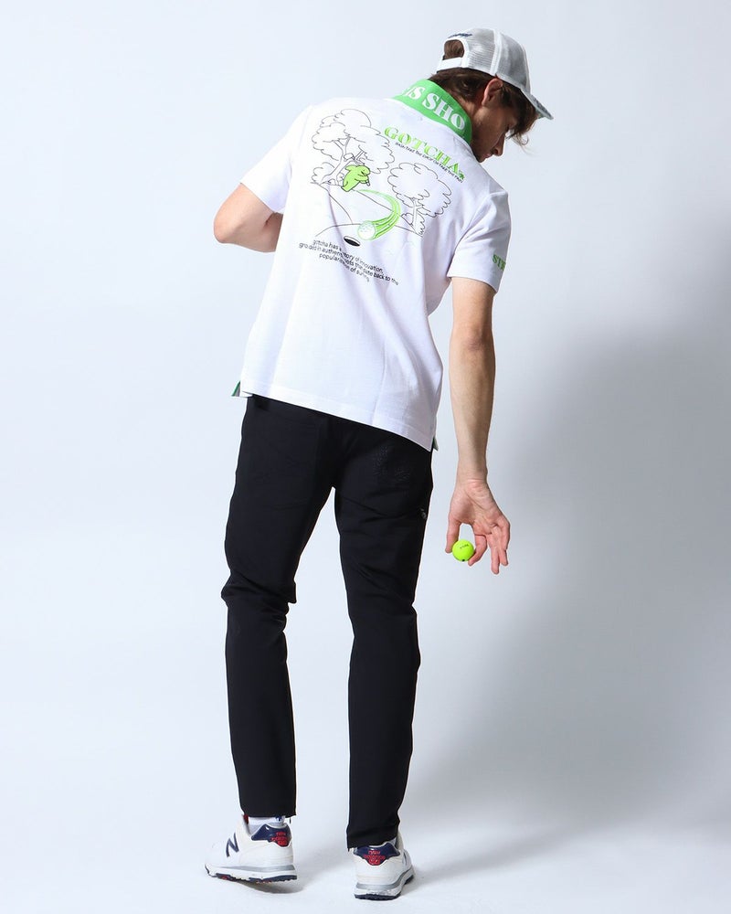 ホワイト：183cm/70kg(Lサイズ着用)