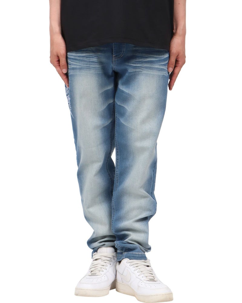 インディゴ：174cm62kg(Mサイズ着用)