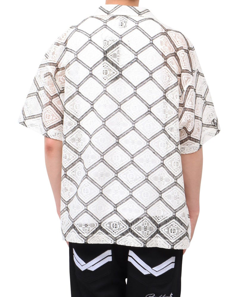 ホワイト：174cm62kg(Lサイズ着用)