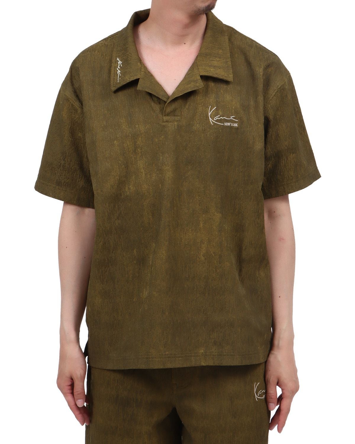 カーキ：174cm62kg(Lサイズ着用)