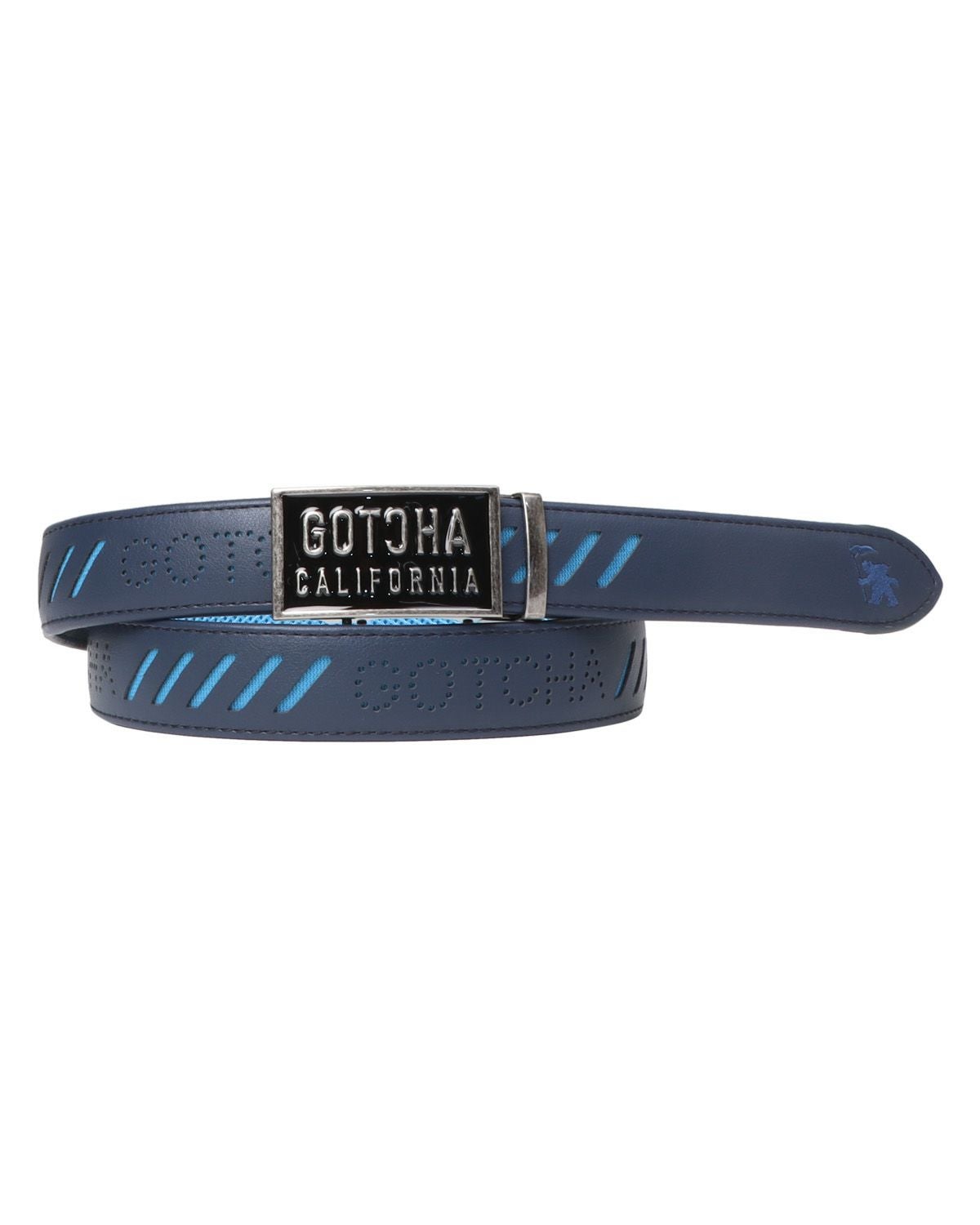 GOTCHA GOLF] パンチング ロゴ 裏メッシュ ホールレス ベルト | PEET