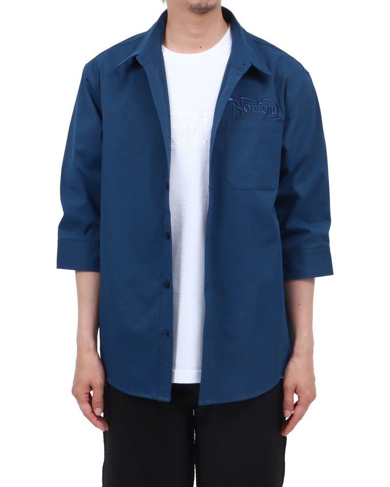 ブルー：174cm62kg(Lサイズ着用)