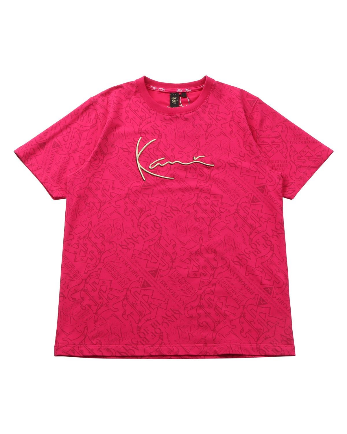 Karl Kani] ロゴ 総柄 Tシャツ | PEET ONLINE STORE