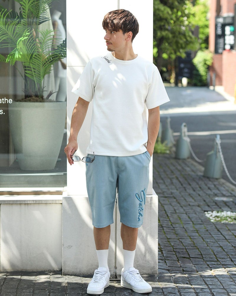 ブルー：180cm/70kg(Lサイズ着用)