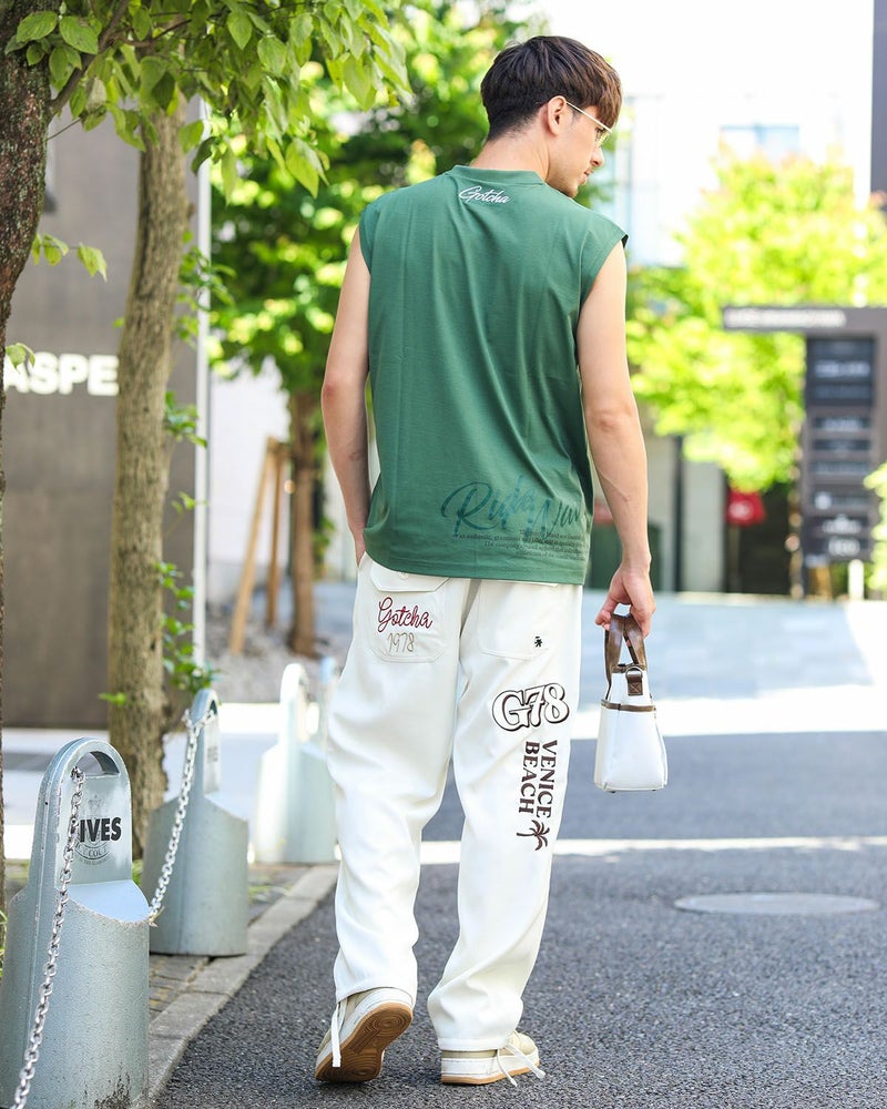 オフホワイト：180cm/70kg(Lサイズ着用)