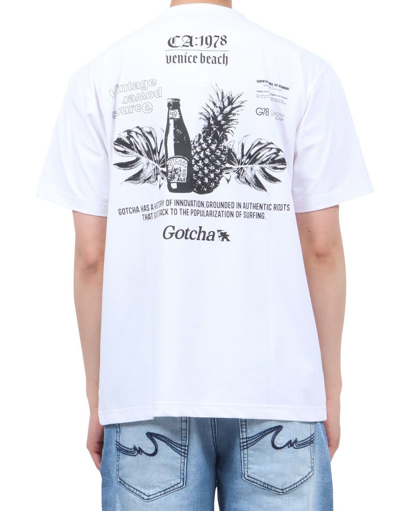 ホワイト：174cm62kg(Lサイズ着用)