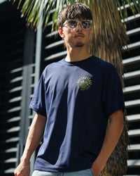 ネイビー：180cm/70kg(Lサイズ着用)