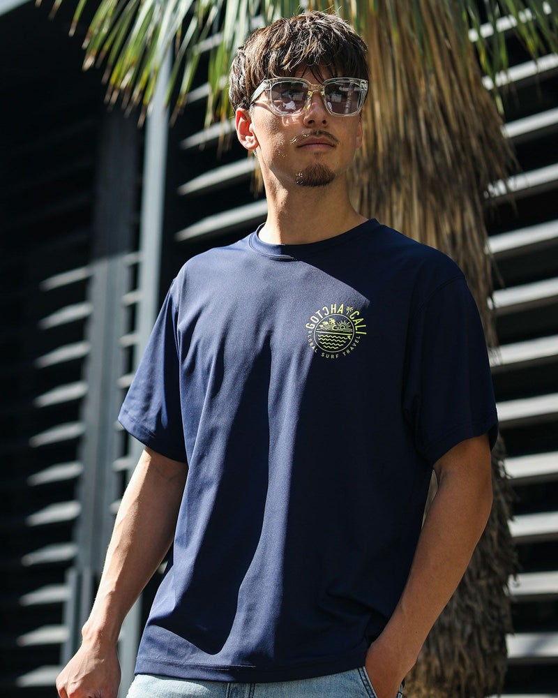 ネイビー：180cm/70kg(Lサイズ着用)