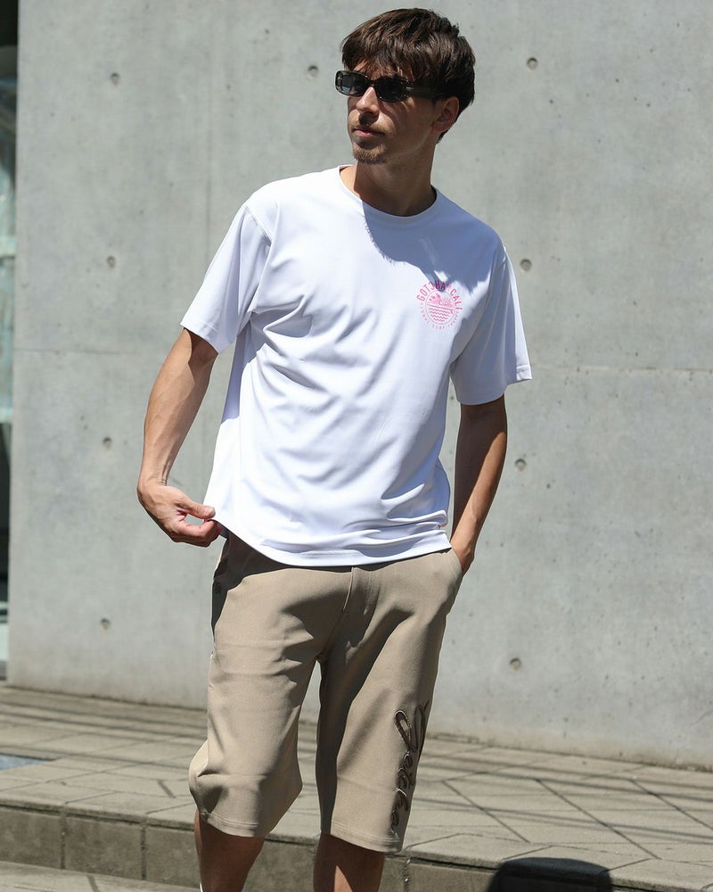 ホワイト：180cm/70kg(Lサイズ着用)