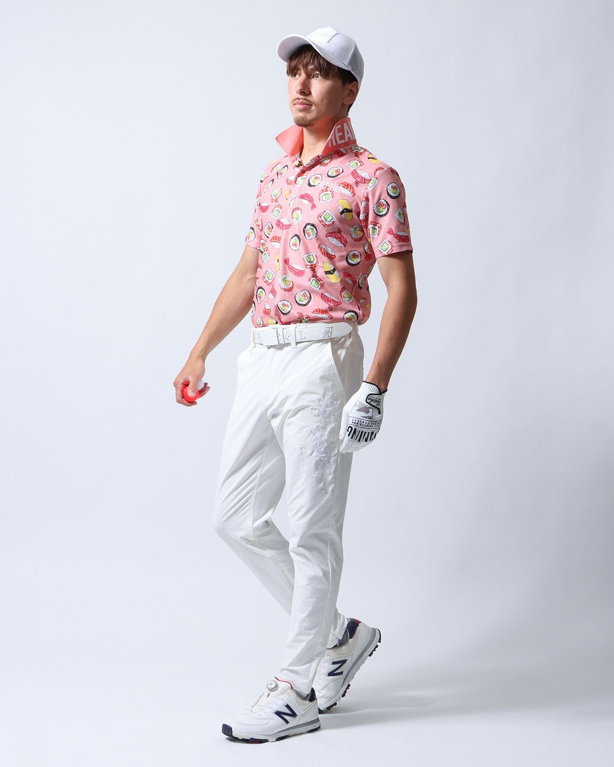 ピンク：180cm/70kg(Mサイズ着用)