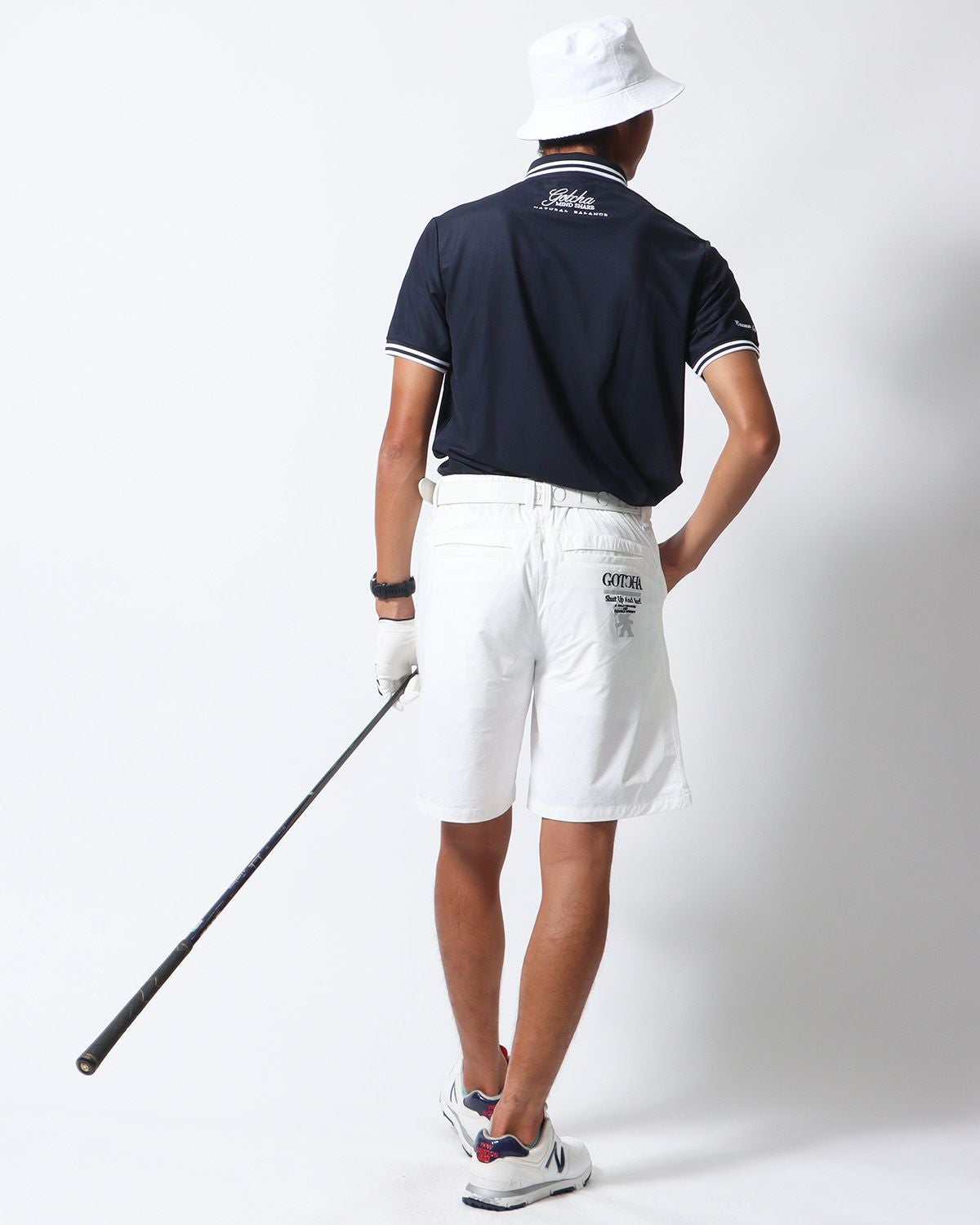 ネイビー:178cm68kg(Lサイズ着用)