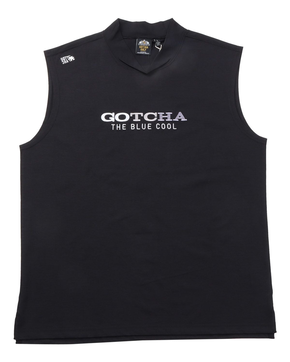 GOTCHA GOLF] ハイブリッド 多機能 グラデ ロゴ モックネック