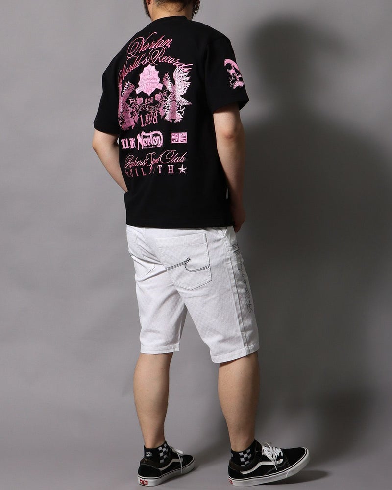 ブラック：178cm/75kg(Lサイズ着用)