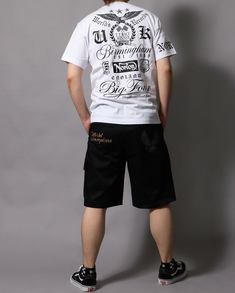 ホワイト：178cm/75kg(Lサイズ着用)