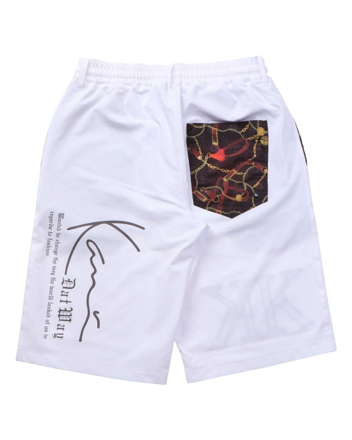 Karl Kani] UVカット ドライ ハイブリッド ホーネス ショーツ | PEET