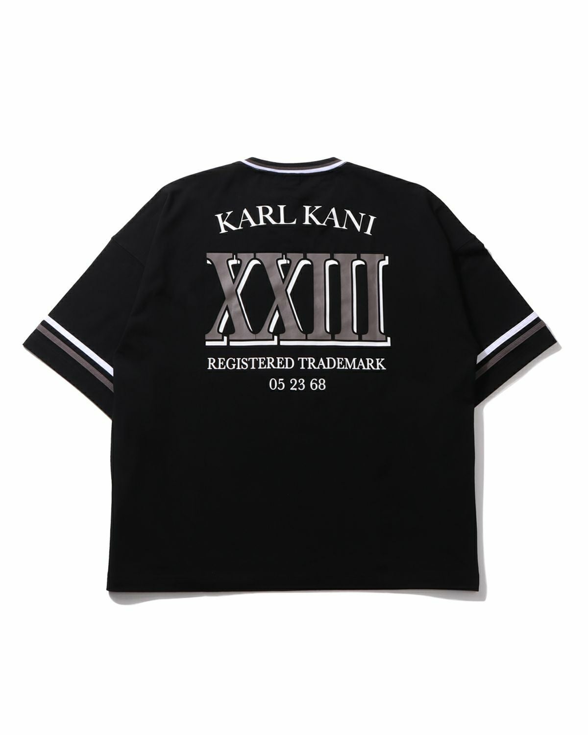Karl Kani] SL 接触冷感 ビッグシルエット ユニフォーム Tシャツ