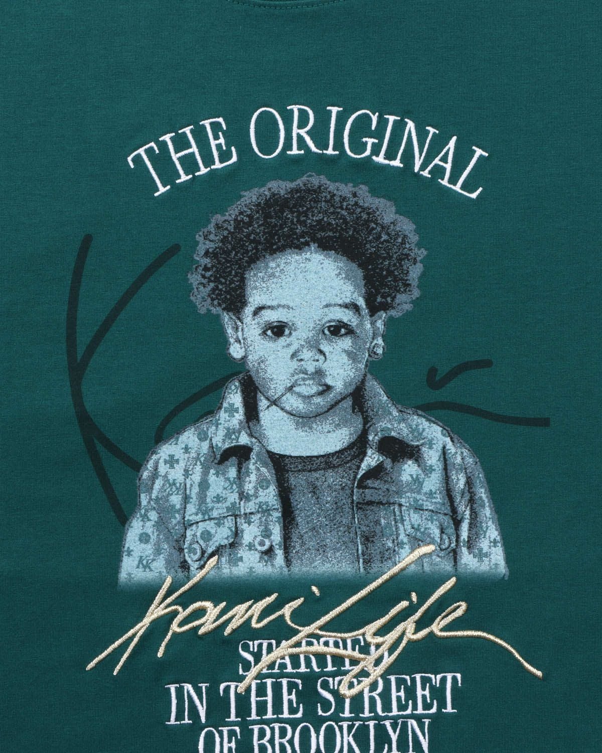 Karl Kani] 接触冷感 ビッグシルエット モノグラム ベイビー Tシャツ
