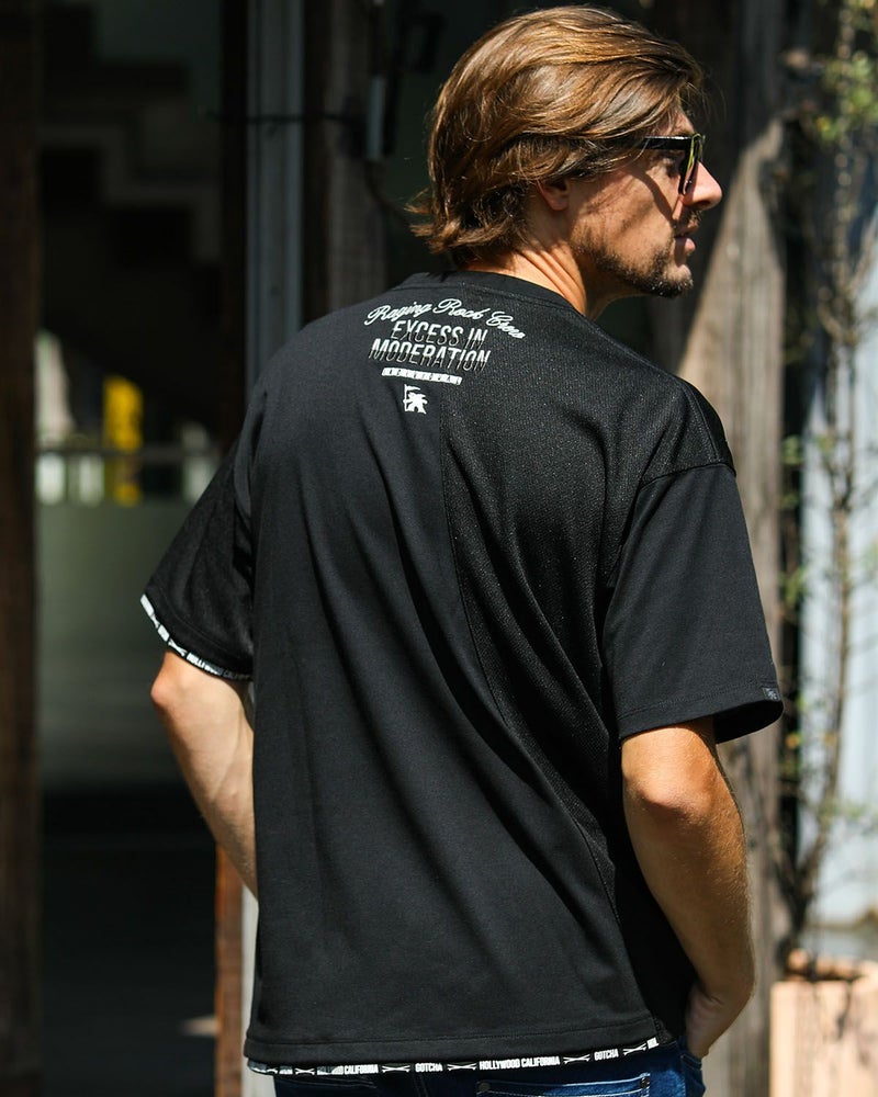 ブラック：183cm/70kg(Lサイズ着用)