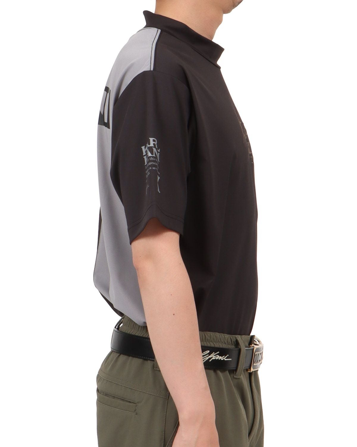 Karl Kani GOLF] 吸水速乾 バック 切替 モックネック Tシャツ | PEET