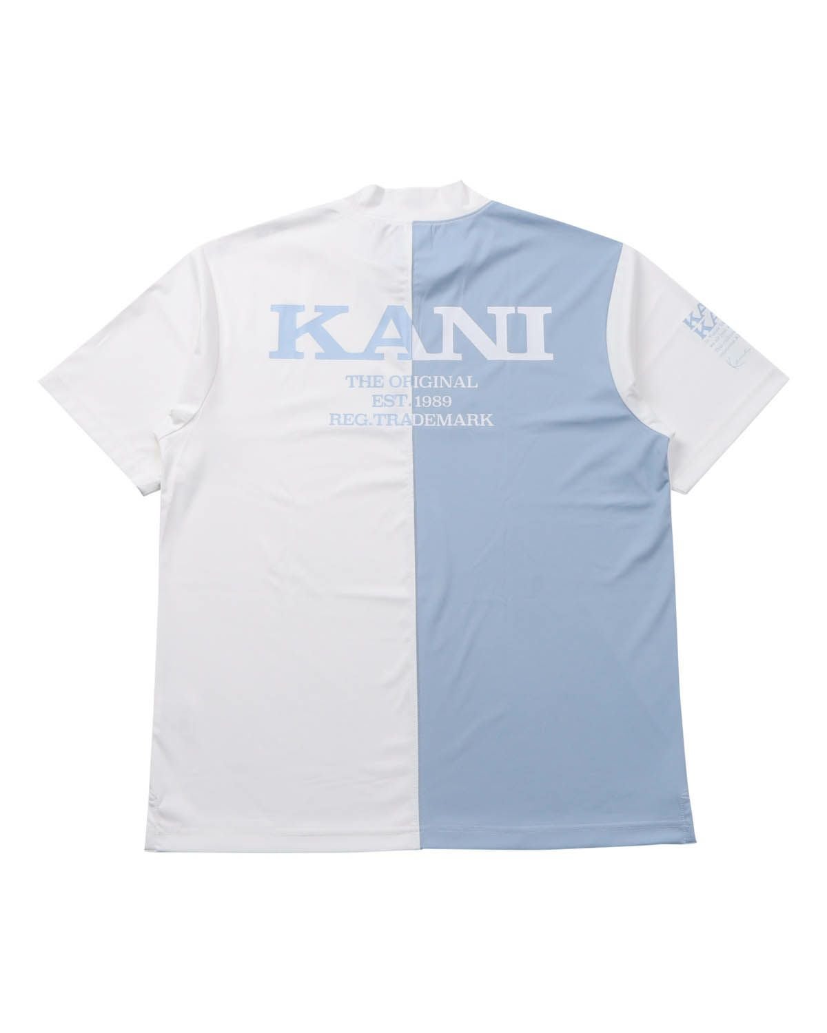 Karl Kani GOLF] 吸水速乾 バック 切替 モックネック Tシャツ | PEET